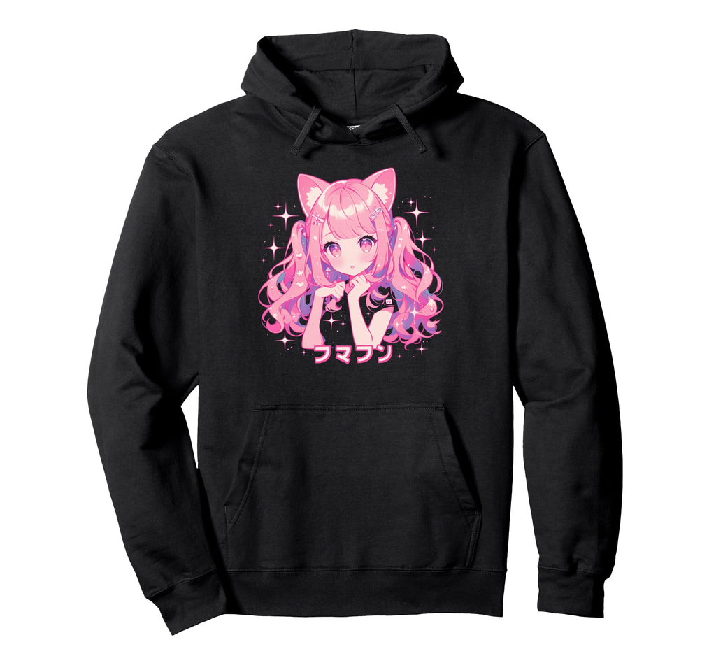 Goth Grunge Demon Anime Waifu Horror Alt Hoodie - Trendy Graphic Unisex - T-Shirt, Sweatshirt, Hoodie