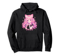 Goth Grunge Demon Anime Waifu Horror Alt Hoodie - Trendy Graphic Unisex - T-Shirt, Sweatshirt, Hoodie