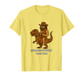 Caveman Cowboy Me More Cowboy Than T-Shirt - Casual Everyday Wear Unisex - T-Shirt, Sweatshirt, Hoodie