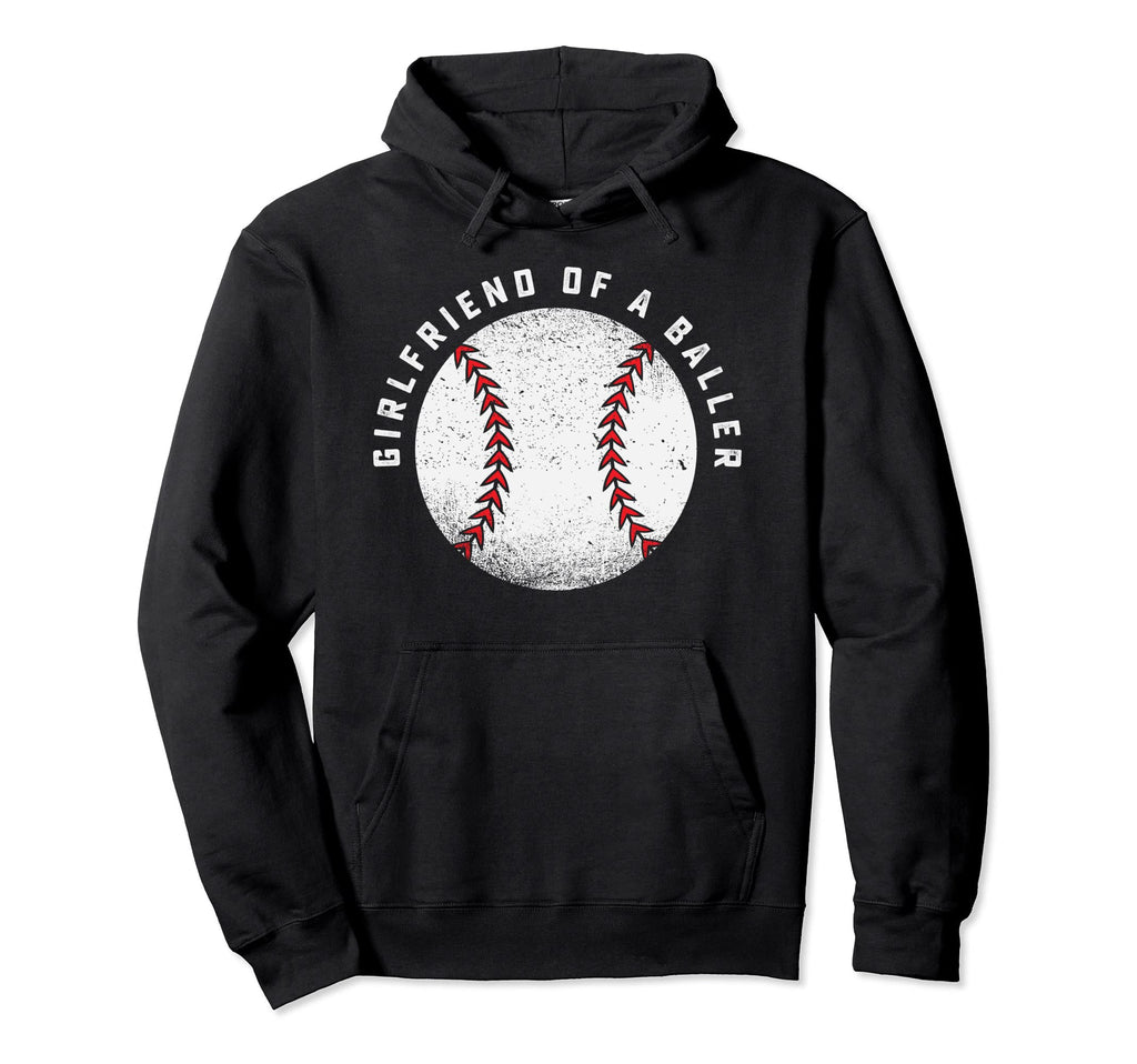 Girlfriend Baller Boyfriend Hoodie - Fun Novelty Design for Adults - T-Shirt, Sweatshirt, Hoodie