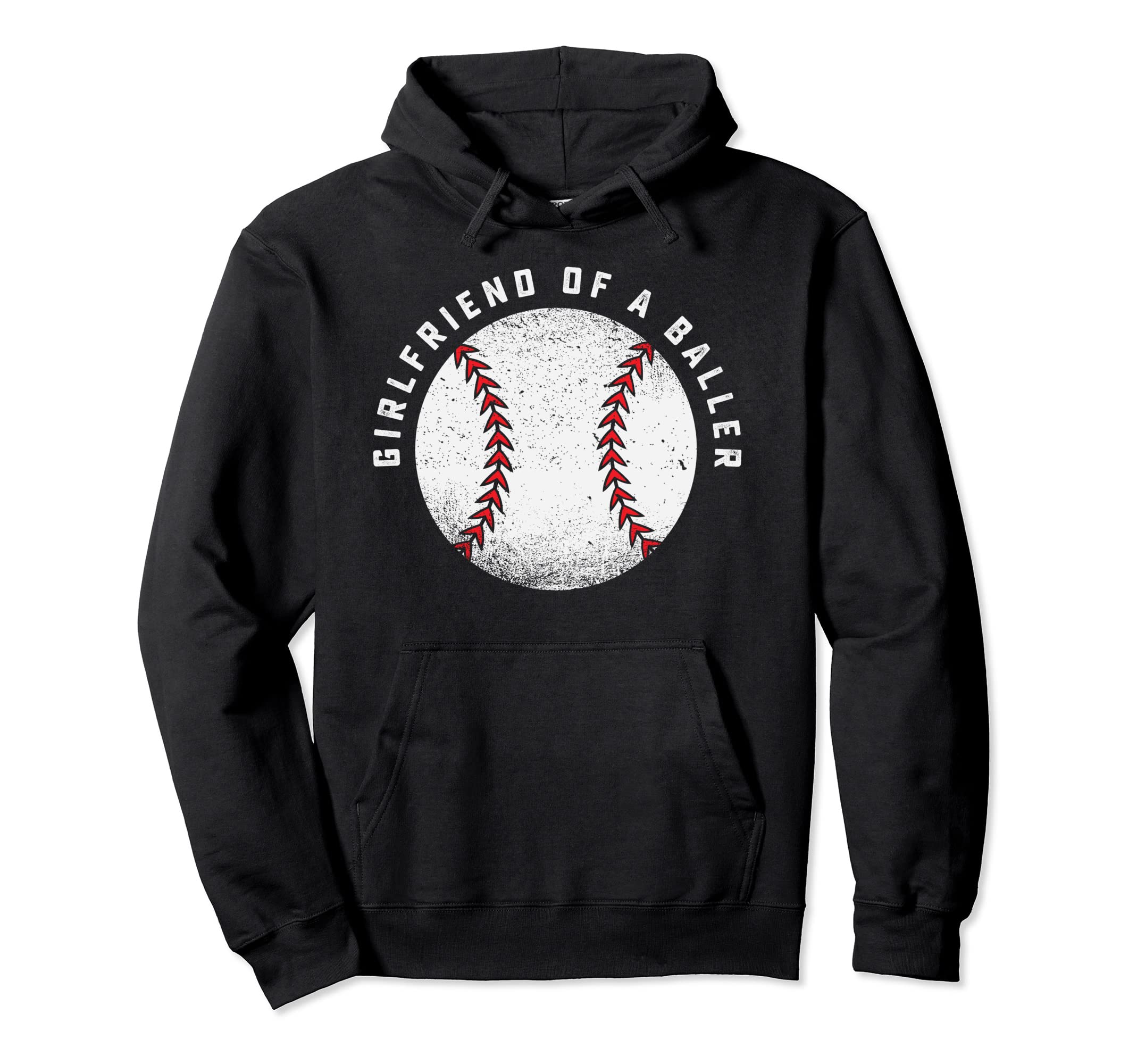 Girlfriend Baller Boyfriend Hoodie - Fun Novelty Design for Adults - T-Shirt, Sweatshirt, Hoodie