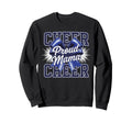 Cheer Mom Mother Bow Cheerleader Sweatshirt - Unique Graphic for Adults - T-Shirt, Sweatshirt, Hoodie