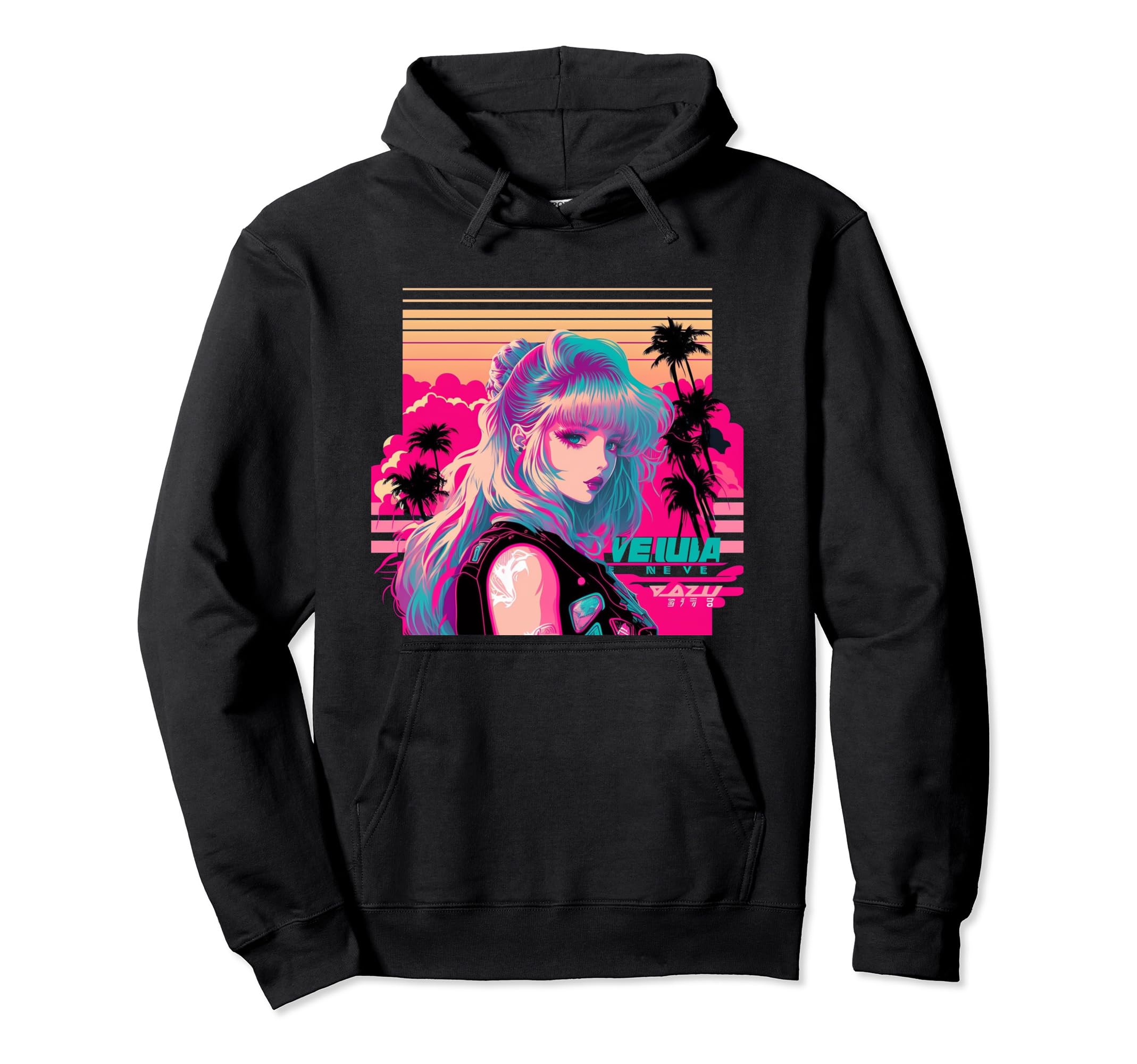 Vaporwave Aesthetic 90S Egirl Japanese Hoodie - Unique Graphic for Adults - T-Shirt, Sweatshirt, Hoodie