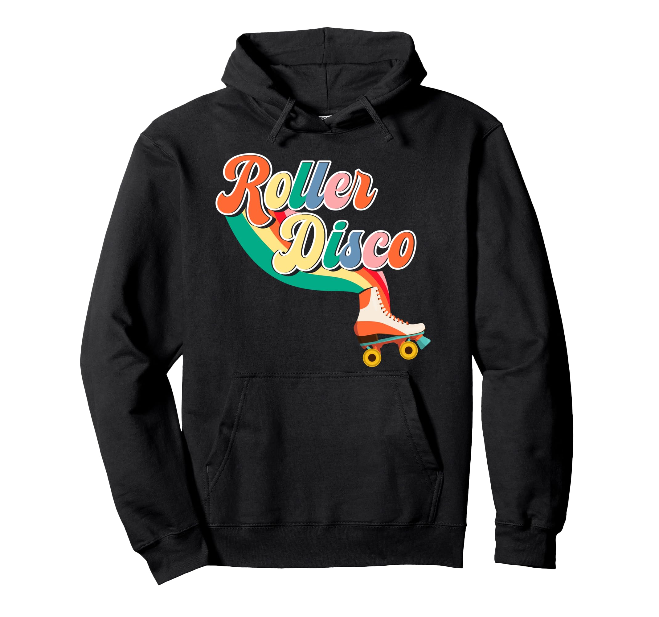 Roller Skating Skate 1970S Roller Disco Hoodie - Minimalist Print Men Women - T-Shirt, Sweatshirt, Hoodie