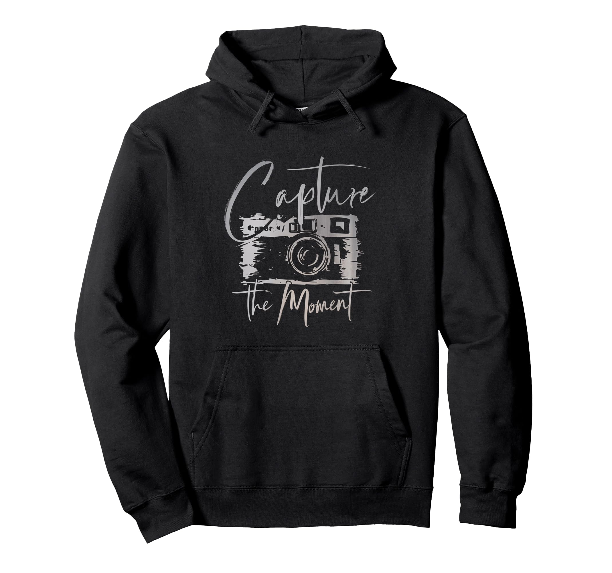 Capture Moment Photography Camera Art Hoodie - Custom Art Print Unisex - T-Shirt, Sweatshirt, Hoodie