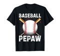 Distressed Baseball Pepaw Family T-Shirt - Unique Graphic Men Women - T-Shirt, Sweatshirt, Hoodie