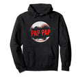 Baseball Pap Pap Happy Fathers Day Proud Hoodie - Trendy Graphic Unisex - T-Shirt, Sweatshirt, Hoodie