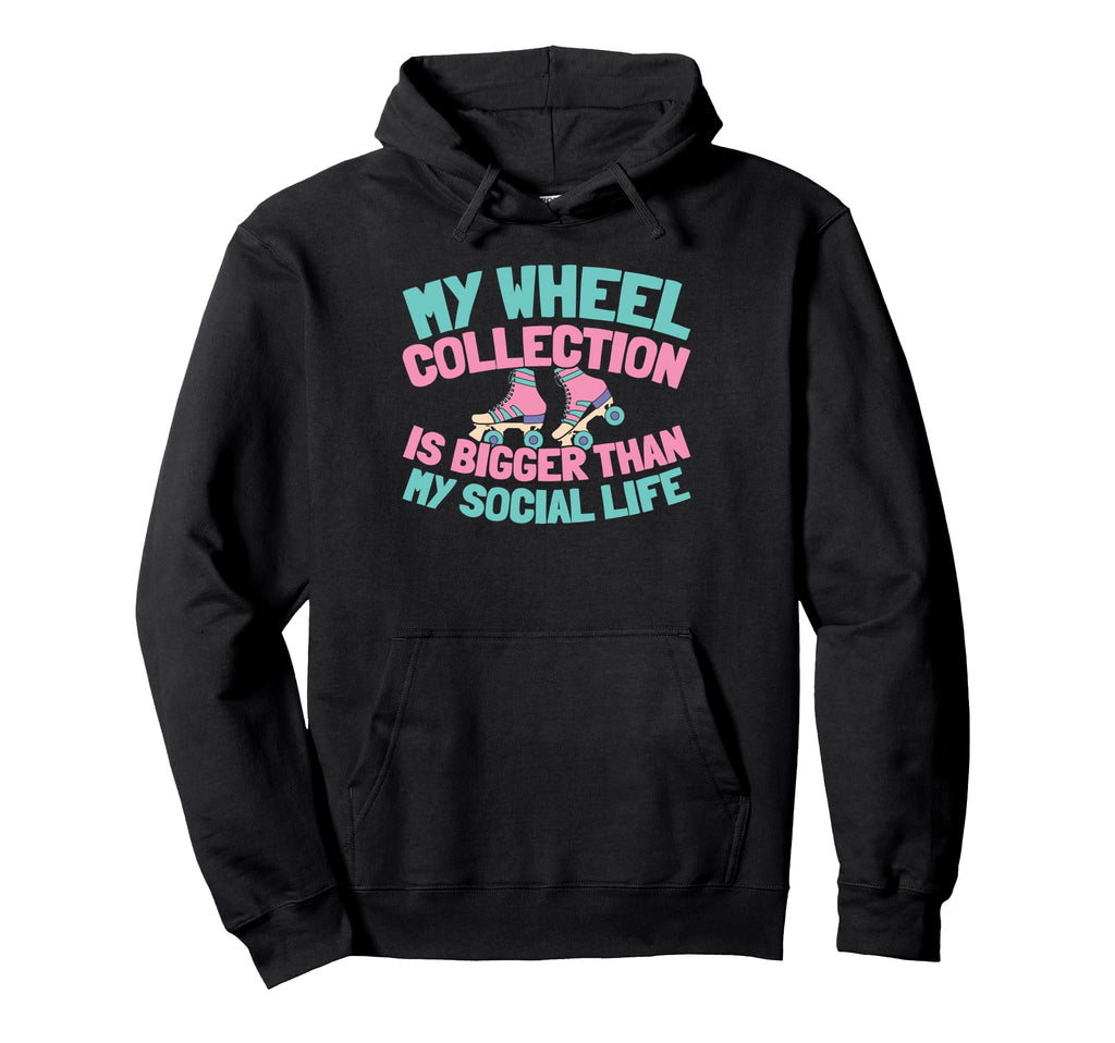 Skater Skates Roller Skating Hoodie - Casual Everyday Wear Men Women - T-Shirt, Sweatshirt, Hoodie