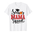 Senior Mama Squad Basketball Proud T-Shirt - Minimalist Print Unisex - T-Shirt, Sweatshirt, Hoodie