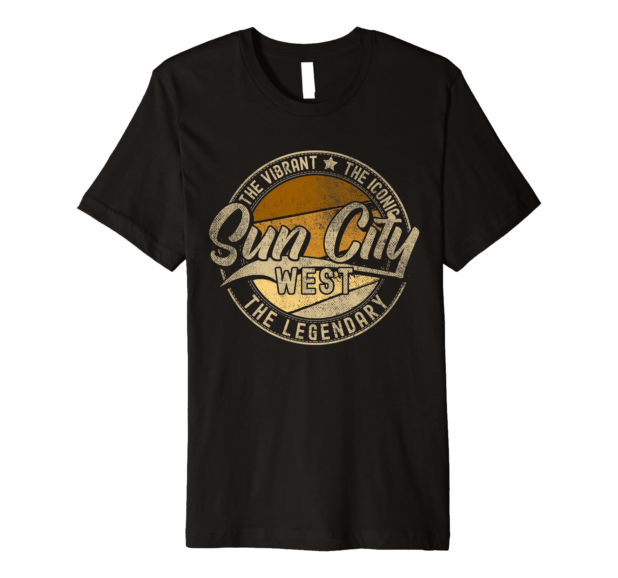 Sun City Az Arizona Distressed T-Shirt - Trendy Graphic for Adults - T-Shirt, Sweatshirt, Hoodie