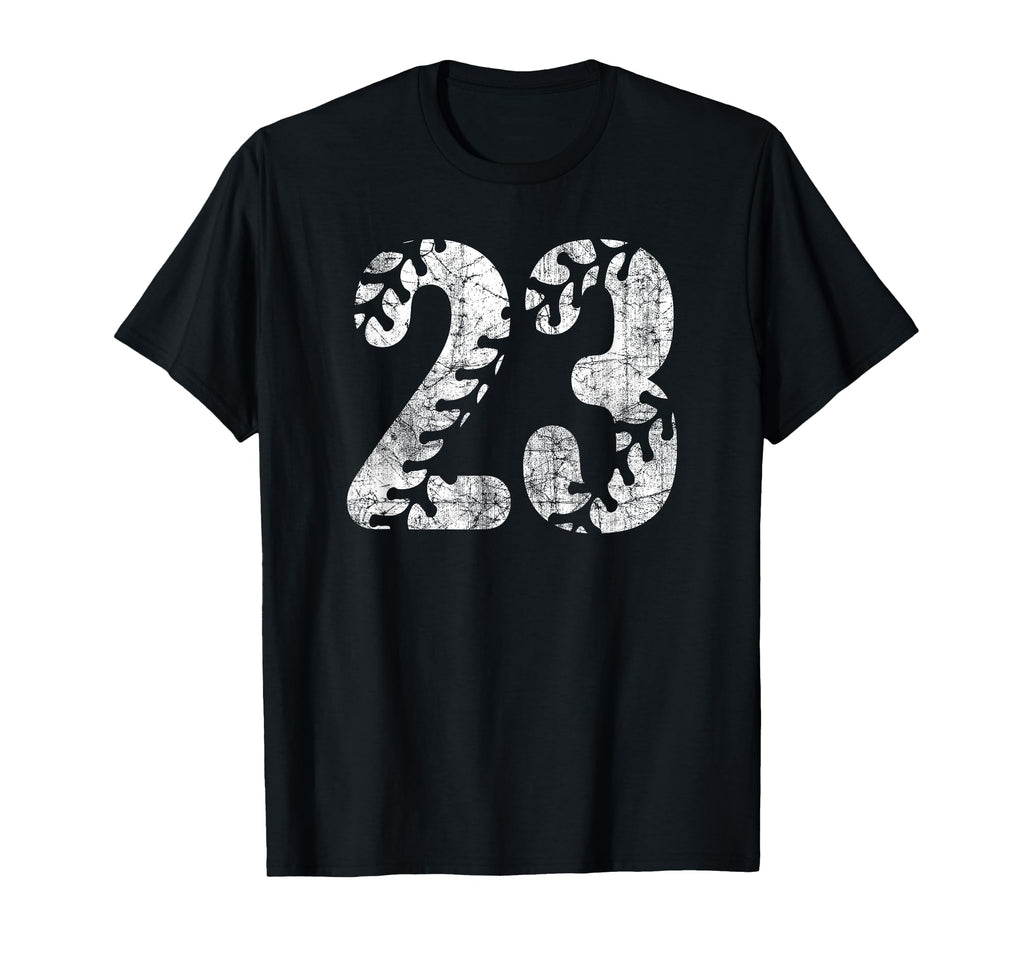 Baseball Softball Mom 23 Number 23 T-Shirt - Aesthetic Graphic Unisex - T-Shirt, Sweatshirt, Hoodie