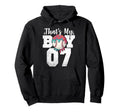 Thats My Baseball 7 Number Mom Dad Hoodie - Casual Everyday Wear Men Women - T-Shirt, Sweatshirt, Hoodie