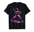 Baseball Drip Pitcher Ice Cream Dripping T-Shirt - Minimalist Print Unisex - T-Shirt, Sweatshirt, Hoodie