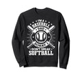 Baseball Father Fathers Day Im Sweatshirt - Graphic Print Men Women - T-Shirt, Sweatshirt, Hoodie