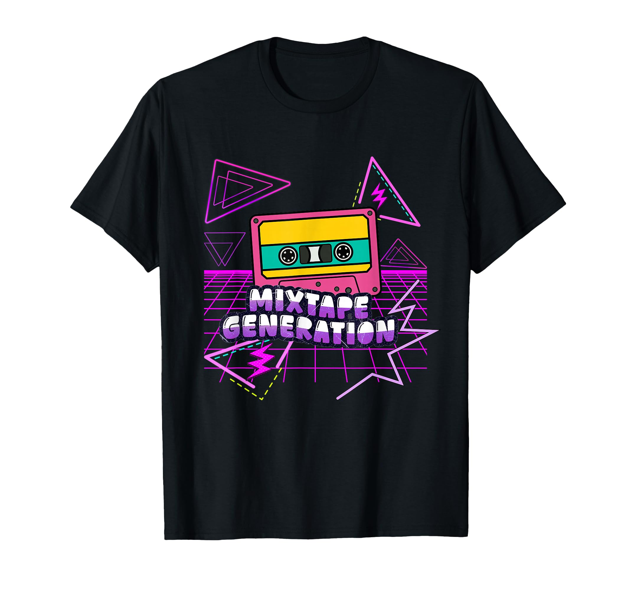Mixtape Generation 80S 90S Cassette T-Shirt - Streetwear Style for Adults - T-Shirt, Sweatshirt, Hoodie