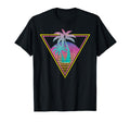 Sunset Palm Trees 80S Aesthetic 90S T-Shirt - Custom Art Print Men Women - T-Shirt, Sweatshirt, Hoodie