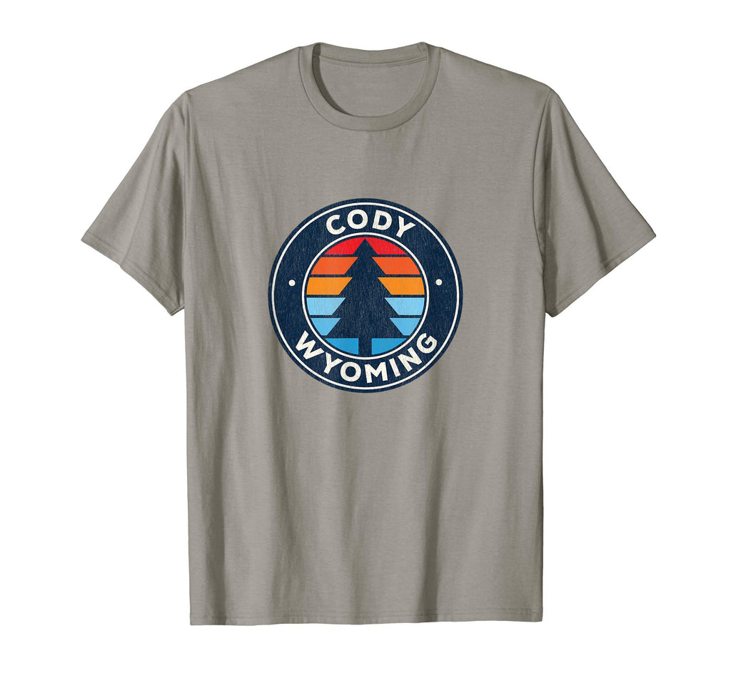 Cody Wyoming Wy 70S T-Shirt - Novelty Apparel Unisex - T-Shirt, Sweatshirt, Hoodie