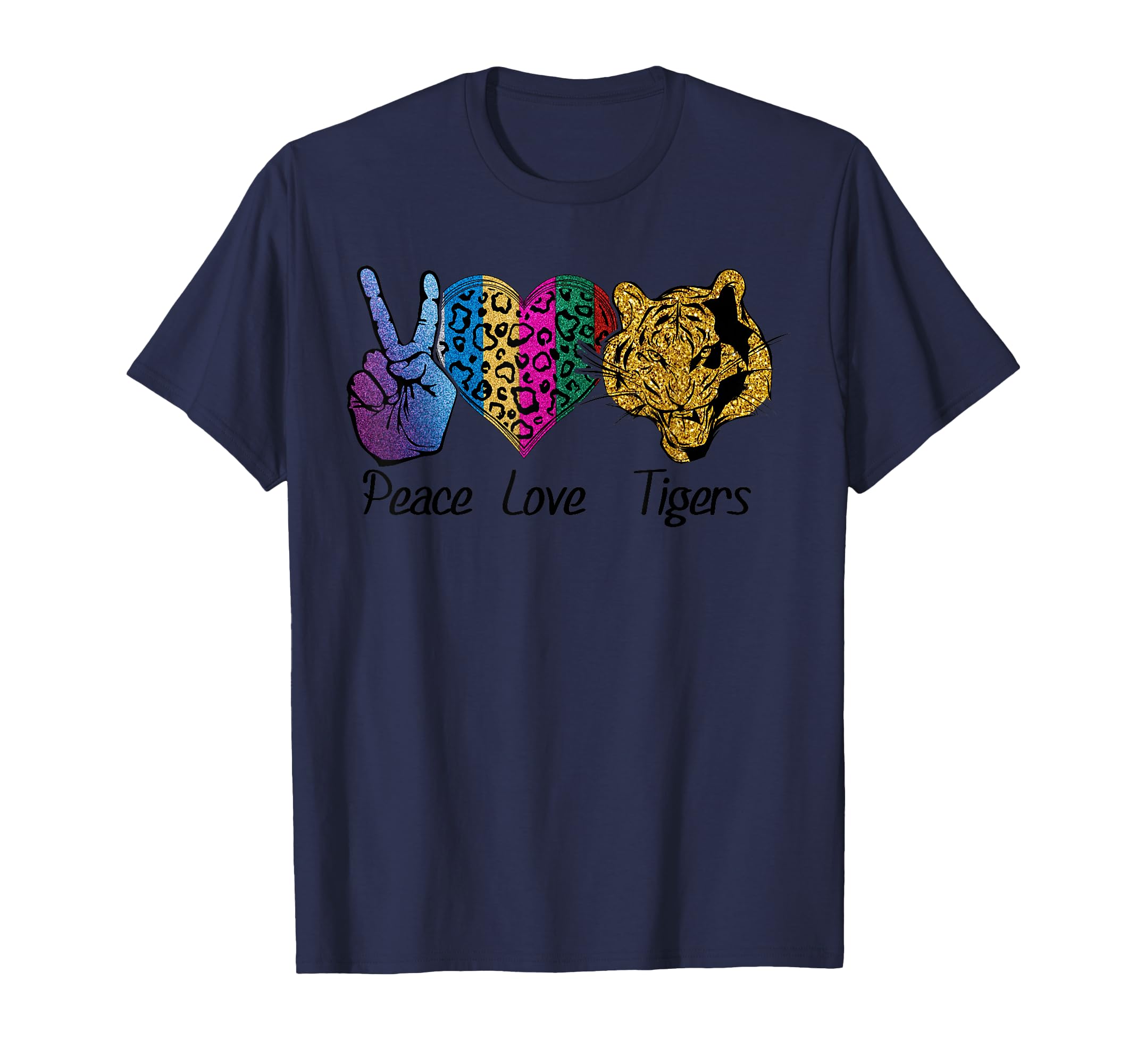 Peace Love Tigers T-Shirt - Streetwear Style Men Women - T-Shirt, Sweatshirt, Hoodie