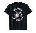 Arkansas Marching Band Music Distressed T-Shirt - Minimalist Print Unisex - T-Shirt, Sweatshirt, Hoodie
