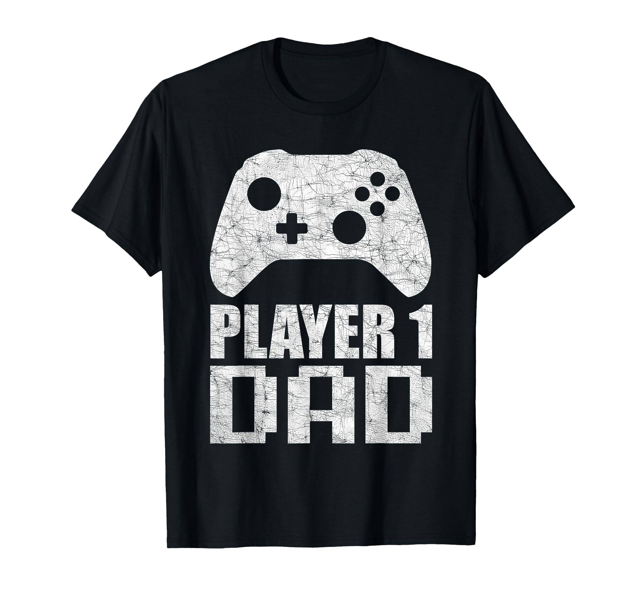 Gamer Dad Fathers Day Player One Dad T-Shirt - Custom Art Print for Adults - T-Shirt, Sweatshirt, Hoodie