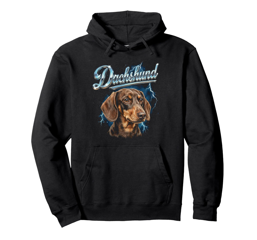 Dachshund 90S Dog Lover 80S Dachshund Hoodie - Unique Graphic Men Women - T-Shirt, Sweatshirt, Hoodie