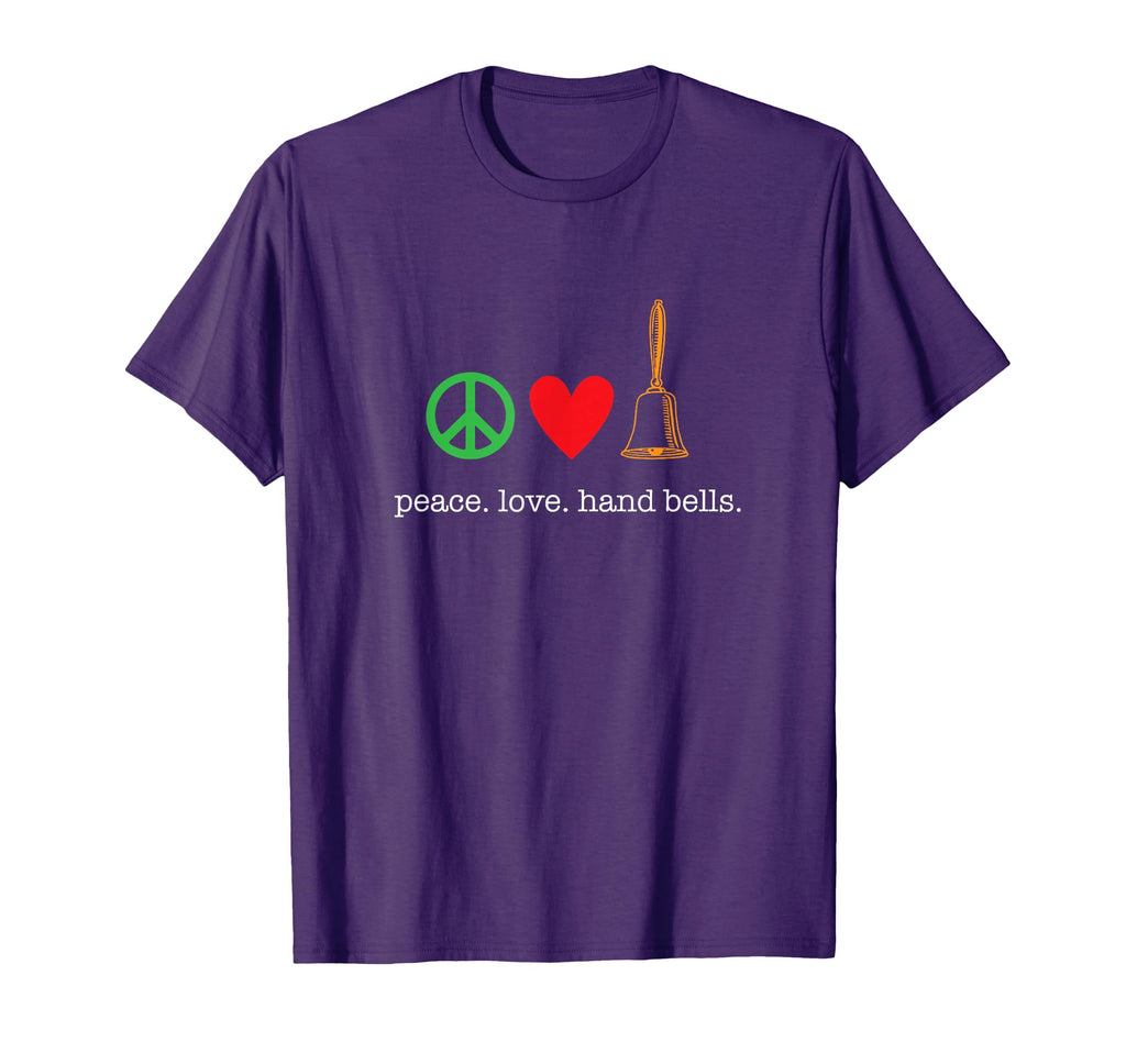 Hand Bell Players Bell Choir Peace T-Shirt - Fun Novelty Design Unisex - T-Shirt, Sweatshirt, Hoodie