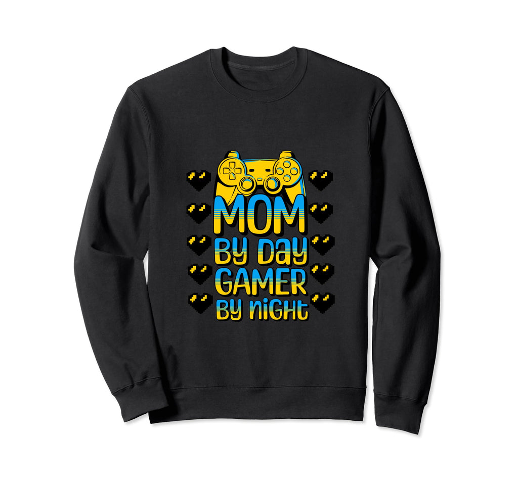 Mom Day Gamer Night Mothers Day Gaming Sweatshirt - Trendy Graphic Unisex - T-Shirt, Sweatshirt, Hoodie