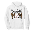 Funny Baseball Mom Leopard Softball Mom Hoodie - Fun Novelty Design Unisex - T-Shirt, Sweatshirt, Hoodie