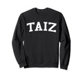 Taiz Yemen Distressed White Varsity Sweatshirt - Unique Graphic Unisex - T-Shirt, Sweatshirt, Hoodie