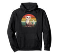 Ferret Lover Distressed Ferret Hoodie - Fun Novelty Design for Adults - T-Shirt, Sweatshirt, Hoodie
