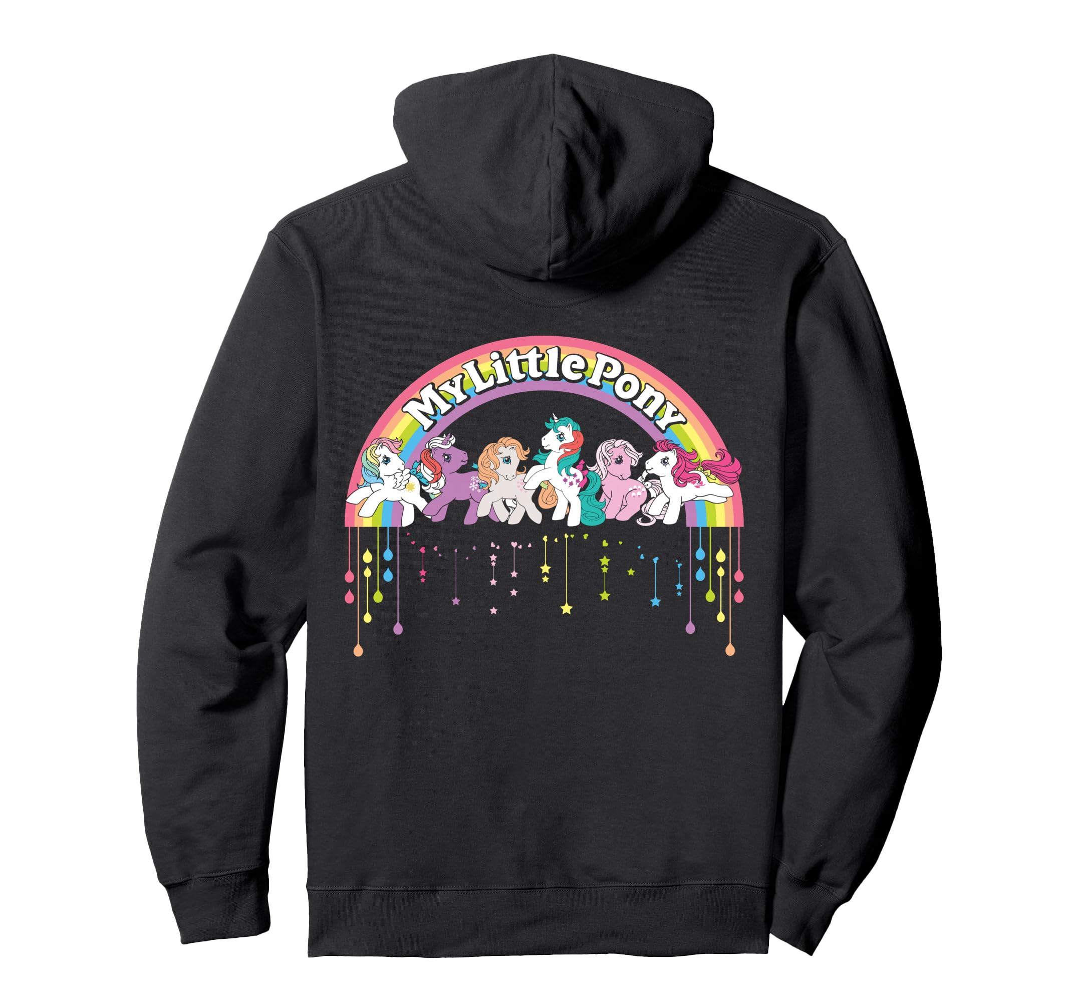 Logo Cartoon Rainbow Dash Rarity Hoodie - Fun Novelty Design for Adults - T-Shirt, Sweatshirt, Hoodie