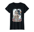 Baseball Mom Tarot Card Skeleton T-Shirt - Minimalist Print for Adults - T-Shirt, Sweatshirt, Hoodie