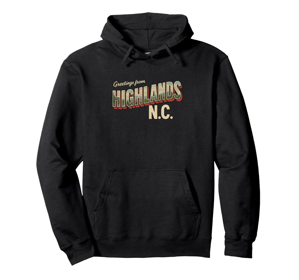 Highlands North Carolina Hat And T-Shirt - Casual Everyday Wear for Adults - T-Shirt, Sweatshirt, Hoodie