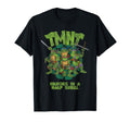 Tmnt Heroes Half Shell Distressed T-Shirt - Novelty Apparel Men Women - T-Shirt, Sweatshirt, Hoodie