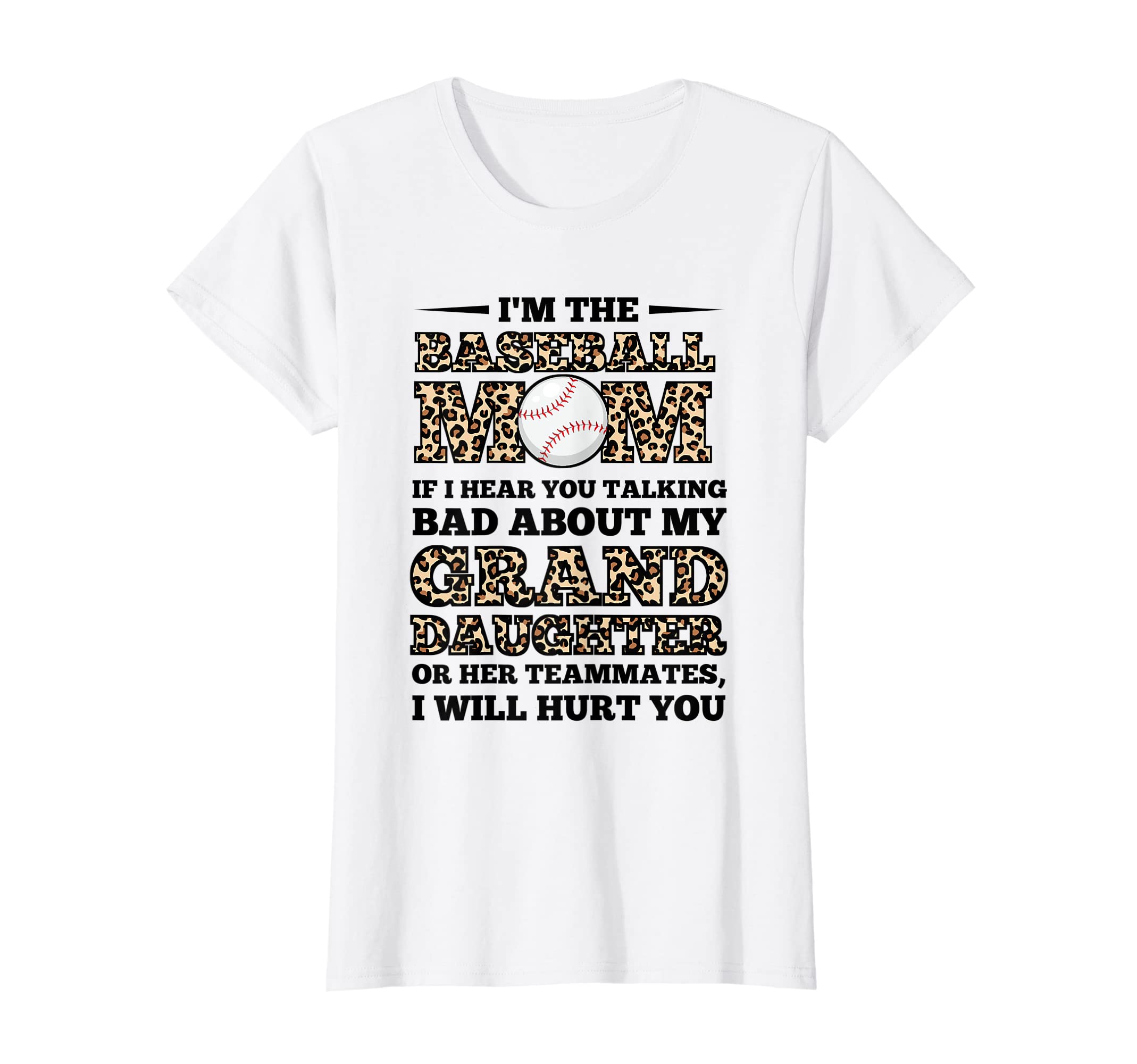Womens Im Baseball Mom If I Hear You T-Shirt - Novelty Apparel for Adults - T-Shirt, Sweatshirt, Hoodie