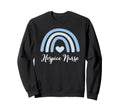 Hospice Nurse Trendy Boho Rainbow Sweatshirt - Trendy Graphic for Adults - T-Shirt, Sweatshirt, Hoodie