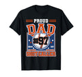 Proud Dad Baseball Player Number 97 Game T-Shirt - Unique Graphic Unisex - T-Shirt, Sweatshirt, Hoodie