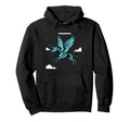 Pixel Unicorn Winged Horse 8 Bit Hoodie - Trendy Graphic Unisex - T-Shirt, Sweatshirt, Hoodie