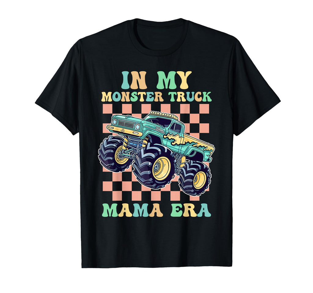 Monster Truck Mom My Monster Truck T-Shirt - Trendy Graphic for Adults - T-Shirt, Sweatshirt, Hoodie