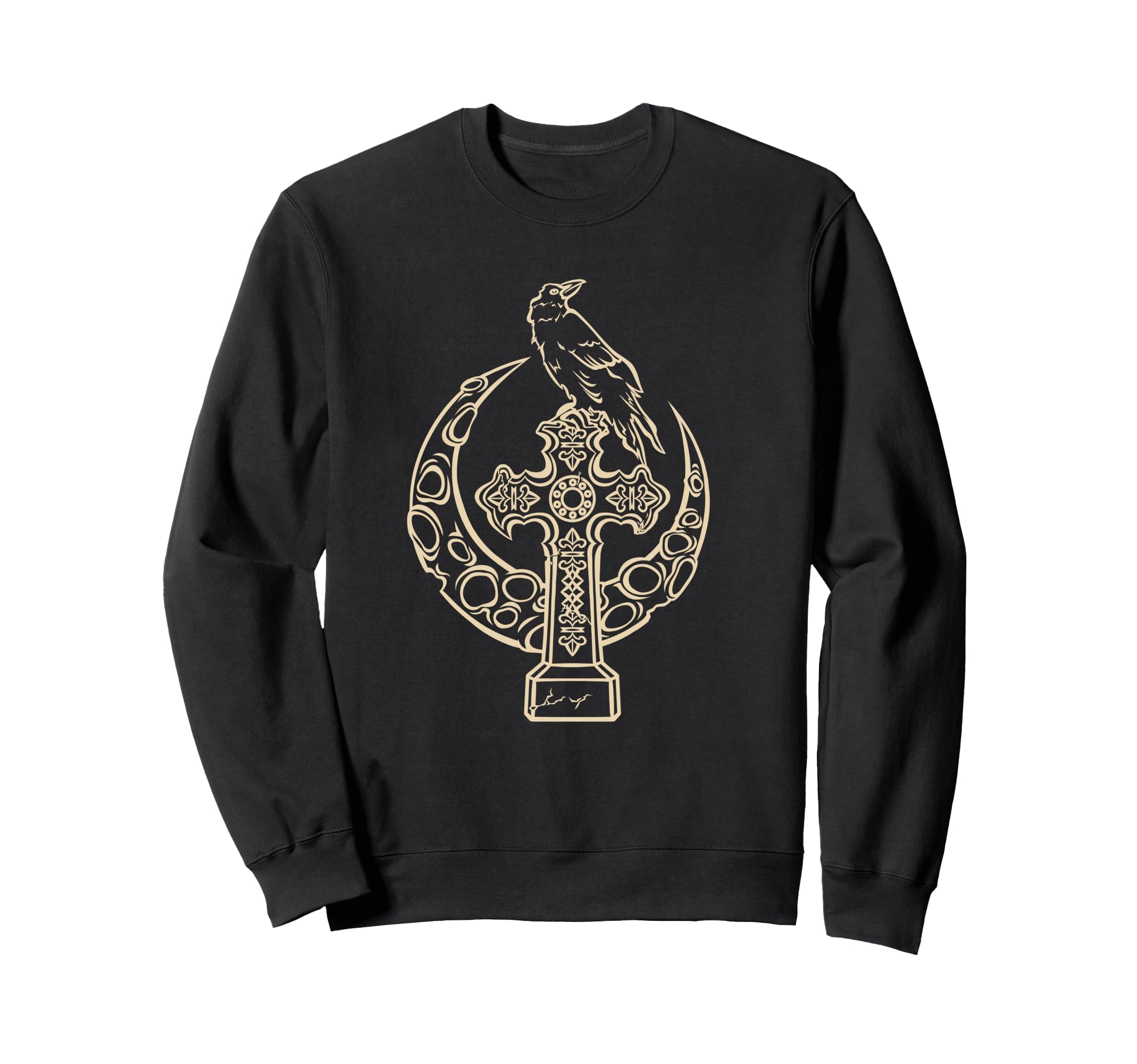 Alt Emo Y2K Fairycore Crescent Moon Sweatshirt - Graphic Print Unisex - T-Shirt, Sweatshirt, Hoodie