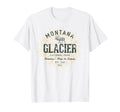 Glacier National Park T-Shirt - Graphic Print Men Women - T-Shirt, Sweatshirt, Hoodie