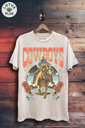 Cowboys Wild and Free Graphic Top - Adult & Kids T-Shirts, Sweatshirts & Hoodies apparel design preview 1