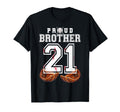 Proud Brother Baseball Player Number T-Shirt - Streetwear Style Men Women - T-Shirt, Sweatshirt, Hoodie