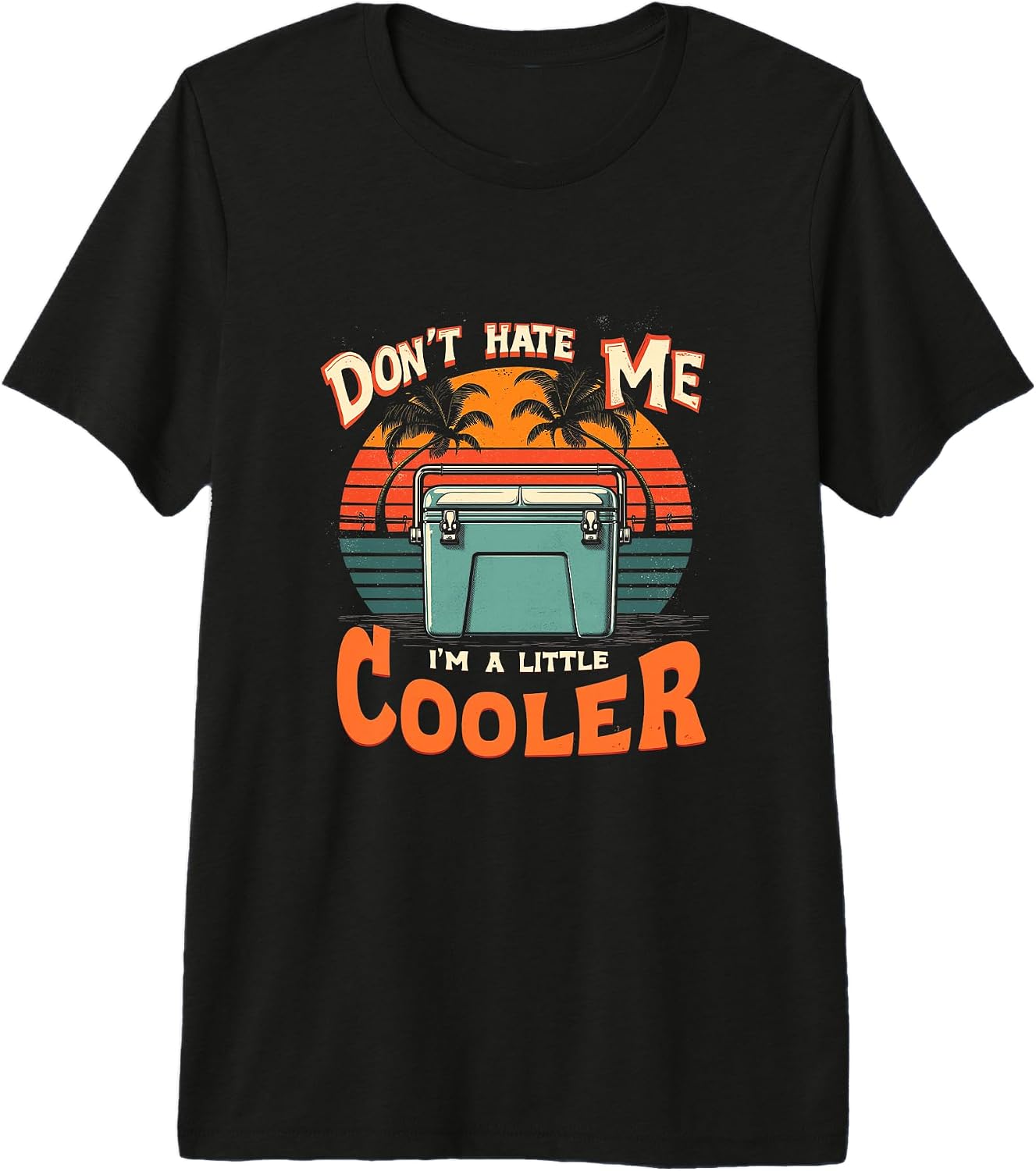 Retro Cooler Humor Design - Adult & Kids T-Shirts, Sweatshirts & Hoodies apparel design preview 1