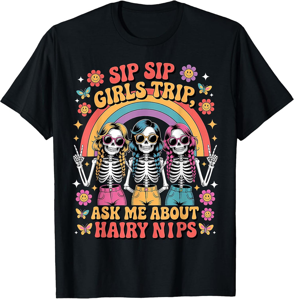 Girls Tropical Party Cruise Squad Family Matching - Adult & Kids T-Shirts, Sweatshirts & Hoodies apparel design preview 1