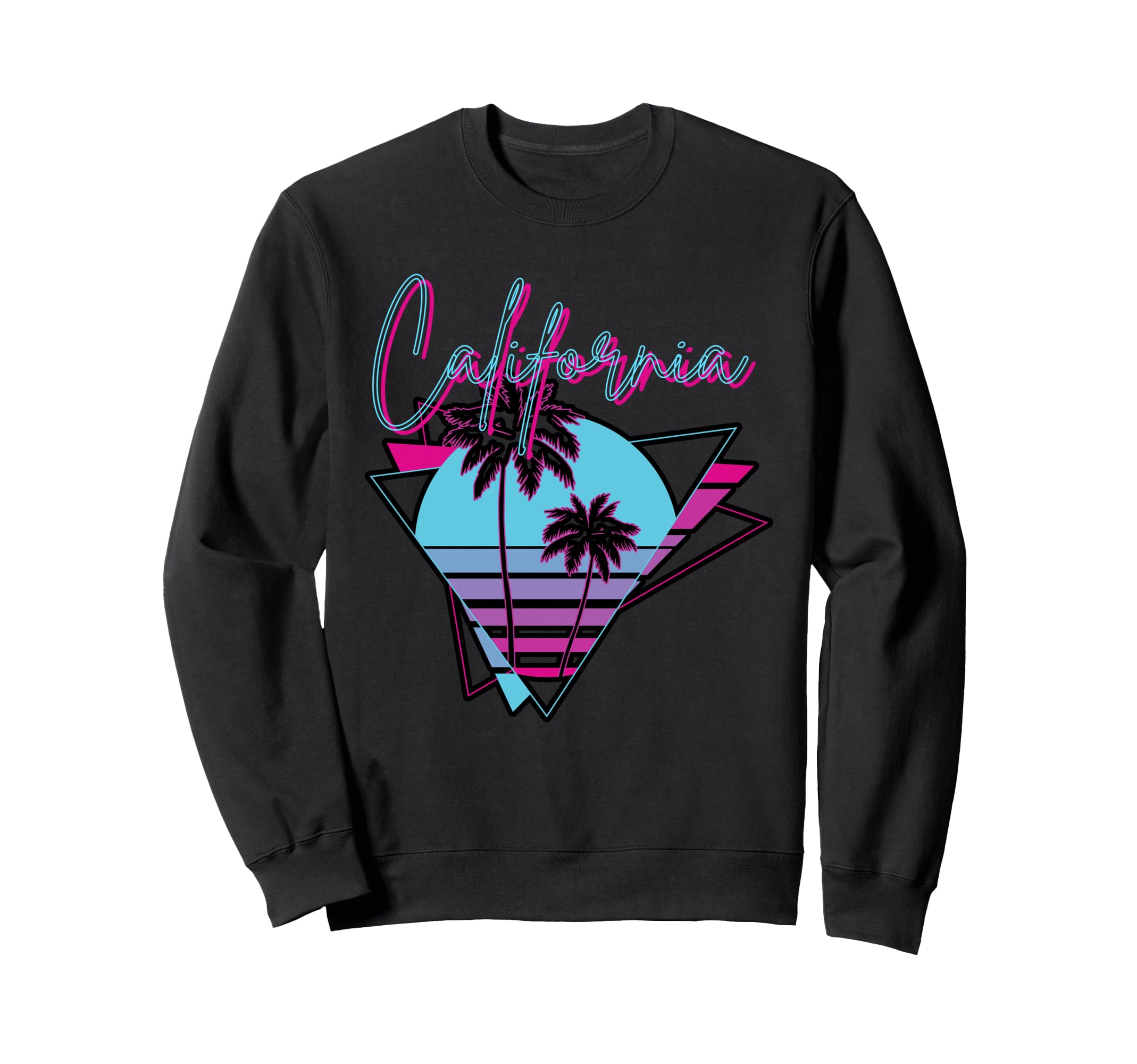 Embrace 80S Vibes Our Neon Sweatshirt - Unique Graphic for Adults - T-Shirt, Sweatshirt, Hoodie