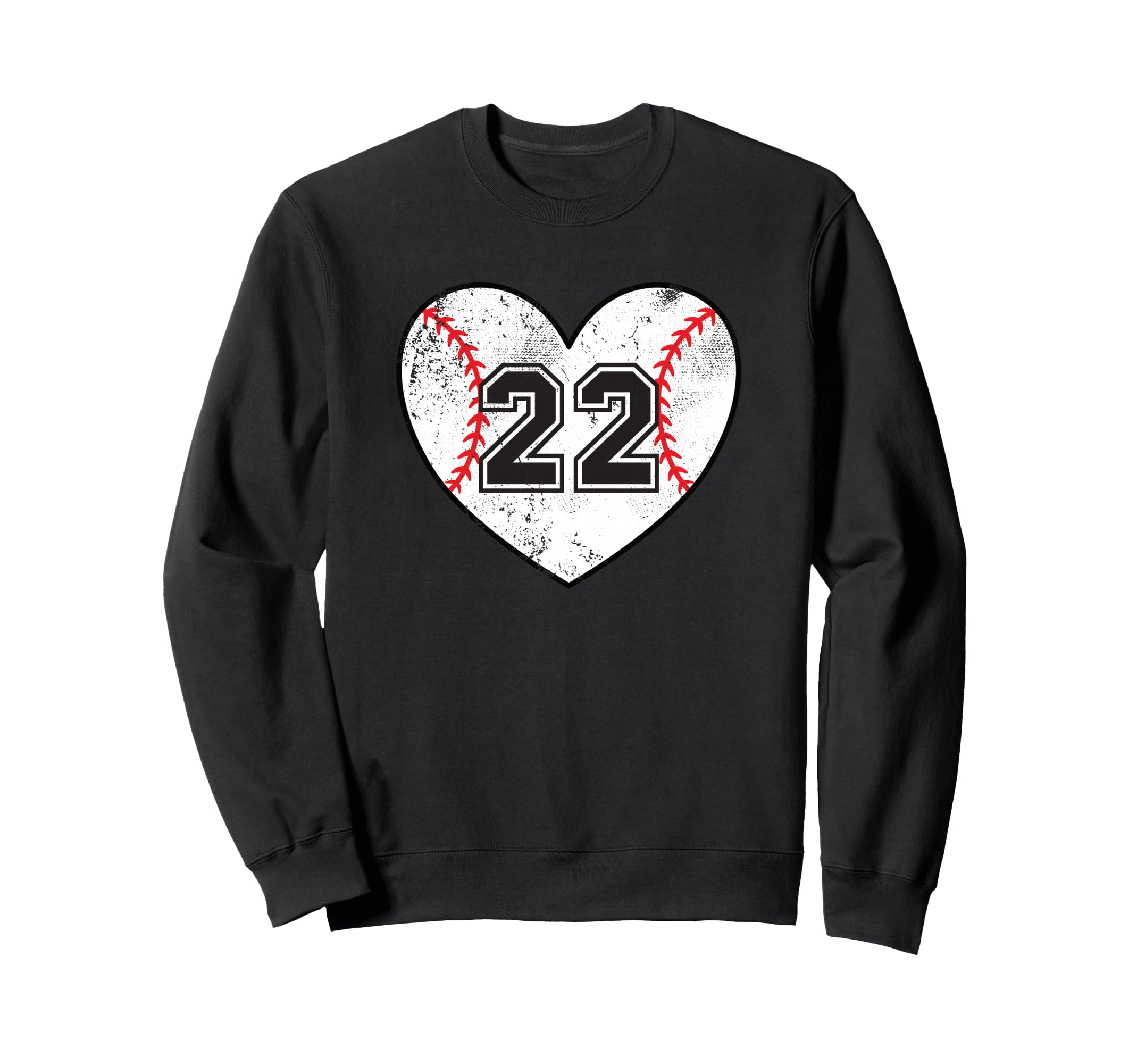 Baseball Heart Player 22 Baseball Sweatshirt - Streetwear Style Men Women - T-Shirt, Sweatshirt, Hoodie