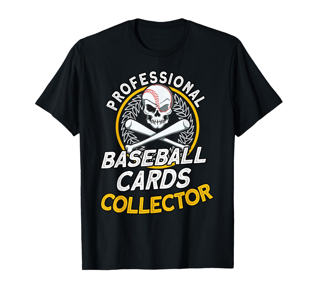 Professional Baseball Card Collector T-Shirt - Aesthetic Graphic Men Women - T-Shirt, Sweatshirt, Hoodie