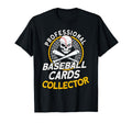 Professional Baseball Card Collector T-Shirt - Aesthetic Graphic Men Women - T-Shirt, Sweatshirt, Hoodie
