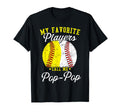 Funny My Favorite Baseball T-Shirt - Fun Novelty Design for Adults - T-Shirt, Sweatshirt, Hoodie